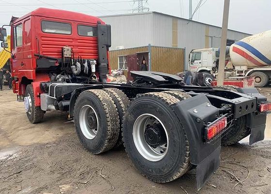 Tractor usado 371HP 420HP 10 Tyers de la cabeza F3000 6X4 del tractor del camión de Shacman
